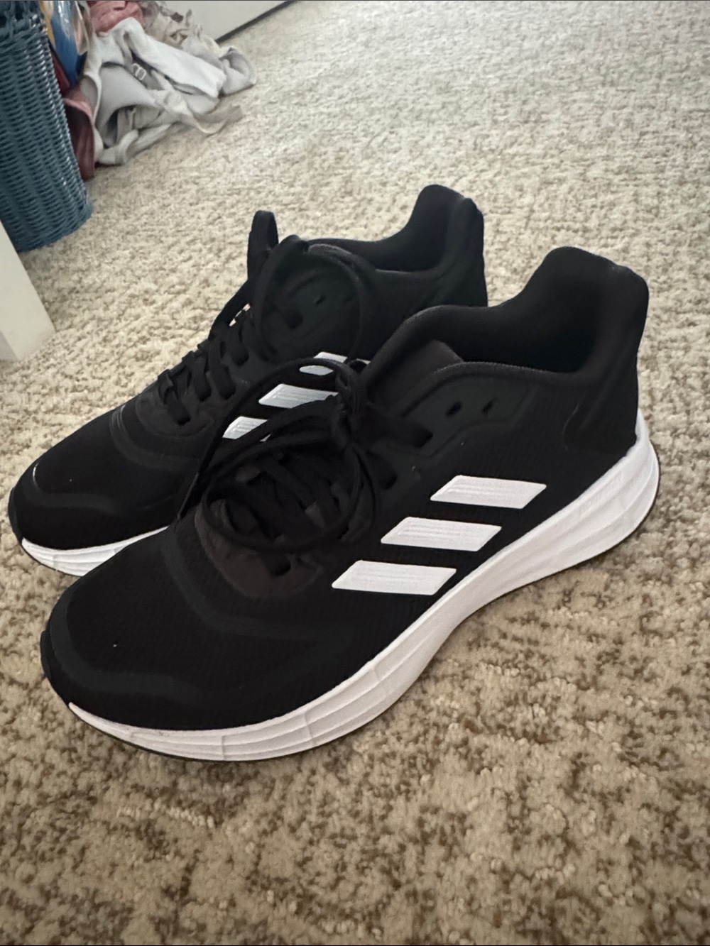 BRAND NEW Adidas Black and White Athletic Trainers